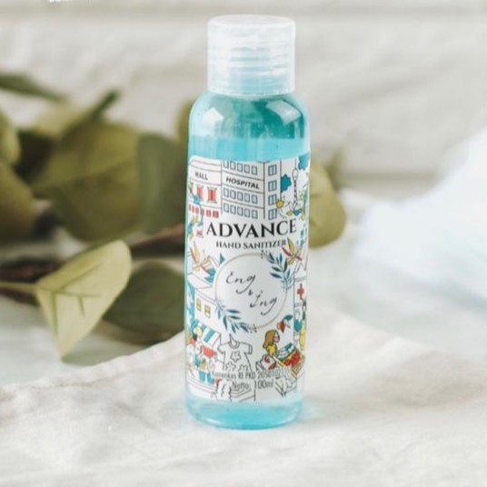 Produk Eng & Ing - Advance Hand Sanitizer-Sky Blue - 100 ml